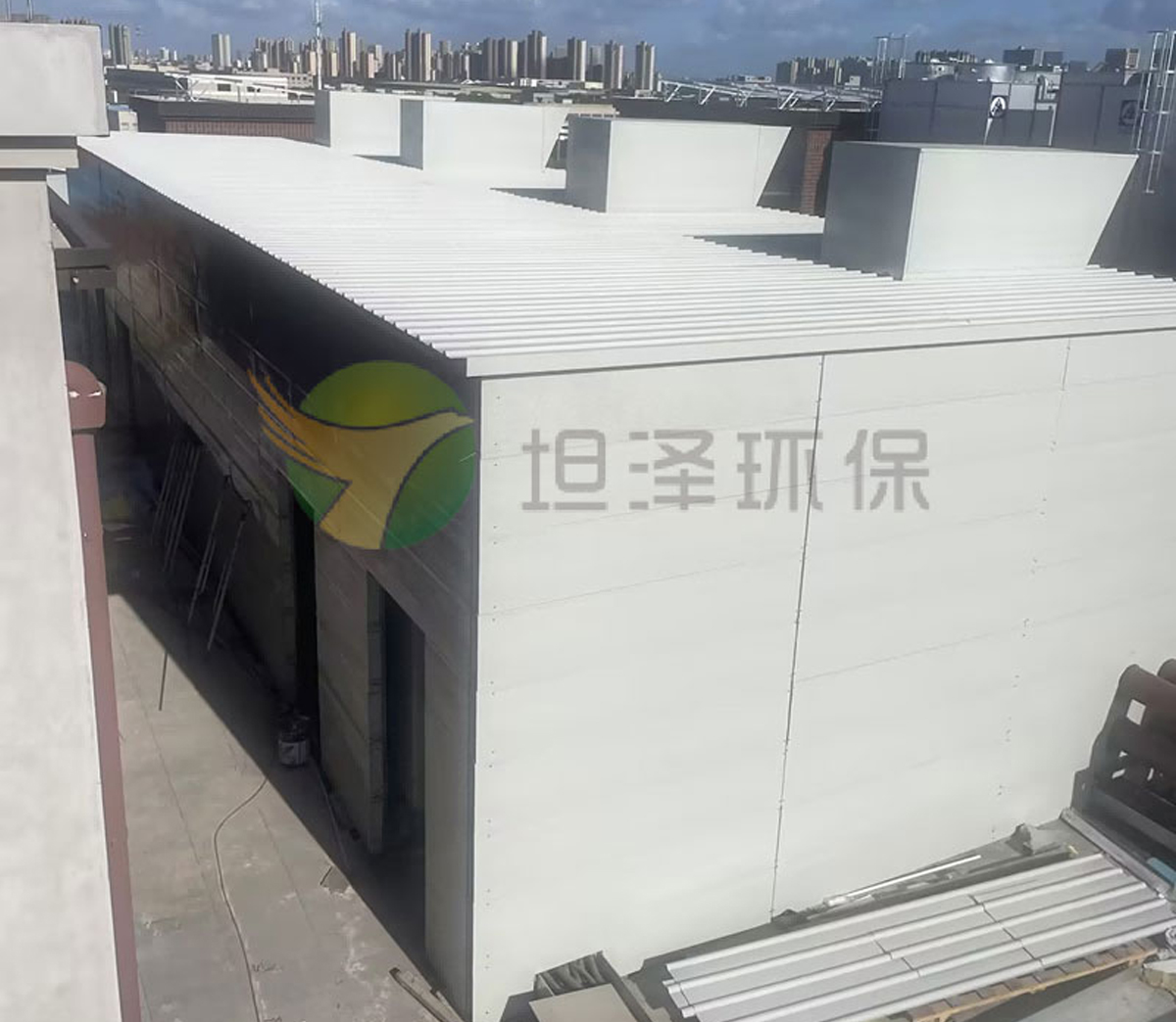 昆山金都大川食品屋面降噪項目